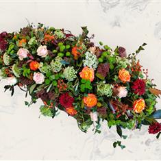 Autumnal Casket Spray