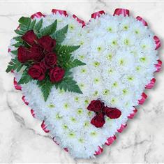 White Massed Heart